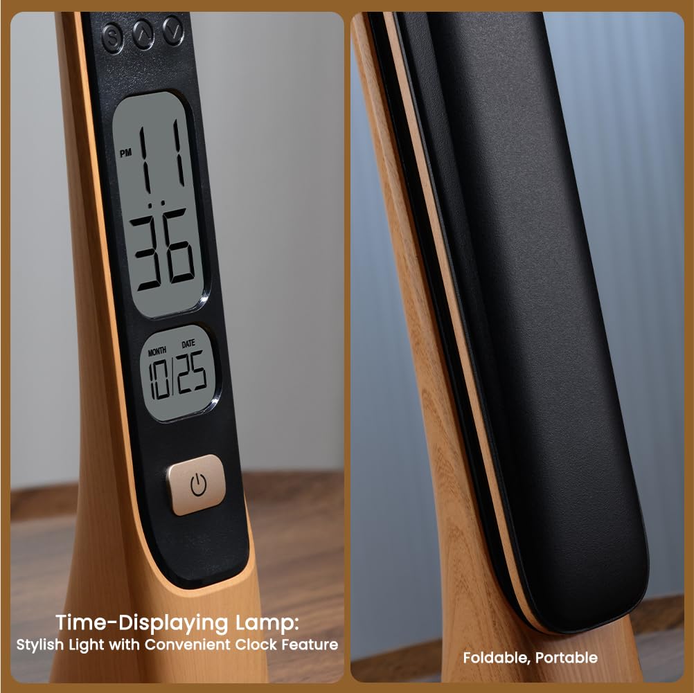 WILIT Rechargeable Cordless Table Lamp with Brightness Control