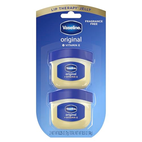 2 Pack Vaseline Hydrating Lip Therapy Balm 0.5 oz