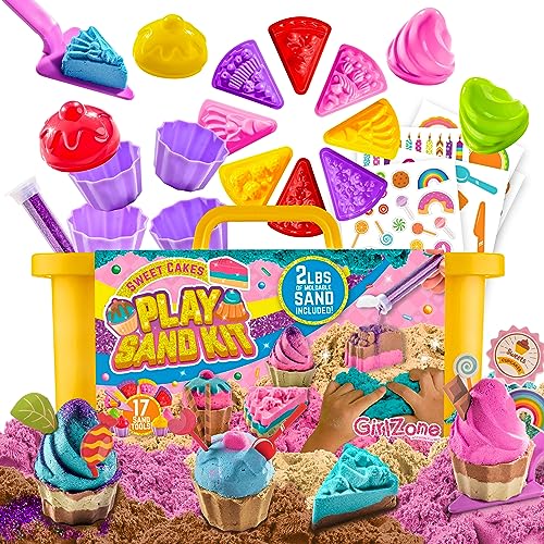 2lb Play Sand Kit with Molds and Tools