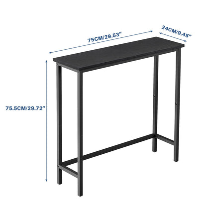 HollyHOME Slim Console Table for Hallway Entryway