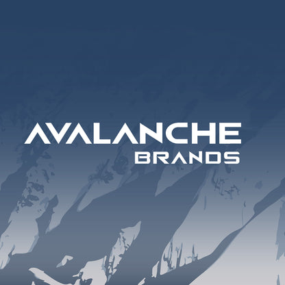Avalanche Brands | Classic 35" Downhill Toboggan Snow Sled | Ice Blue | Fit for 2 Riders
