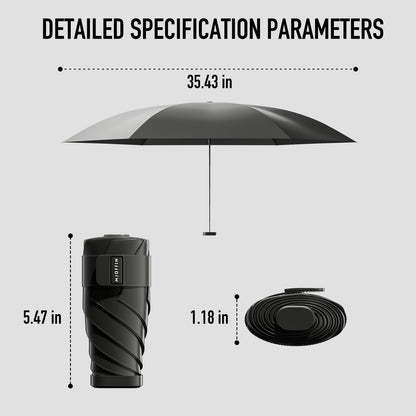 Compact Mini Umbrella for Rain - Lightweight Foldable