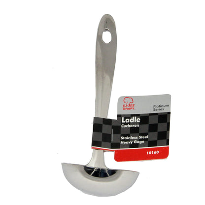 Chef Craft Stainless Steel Serving Ladle, 8-Inch