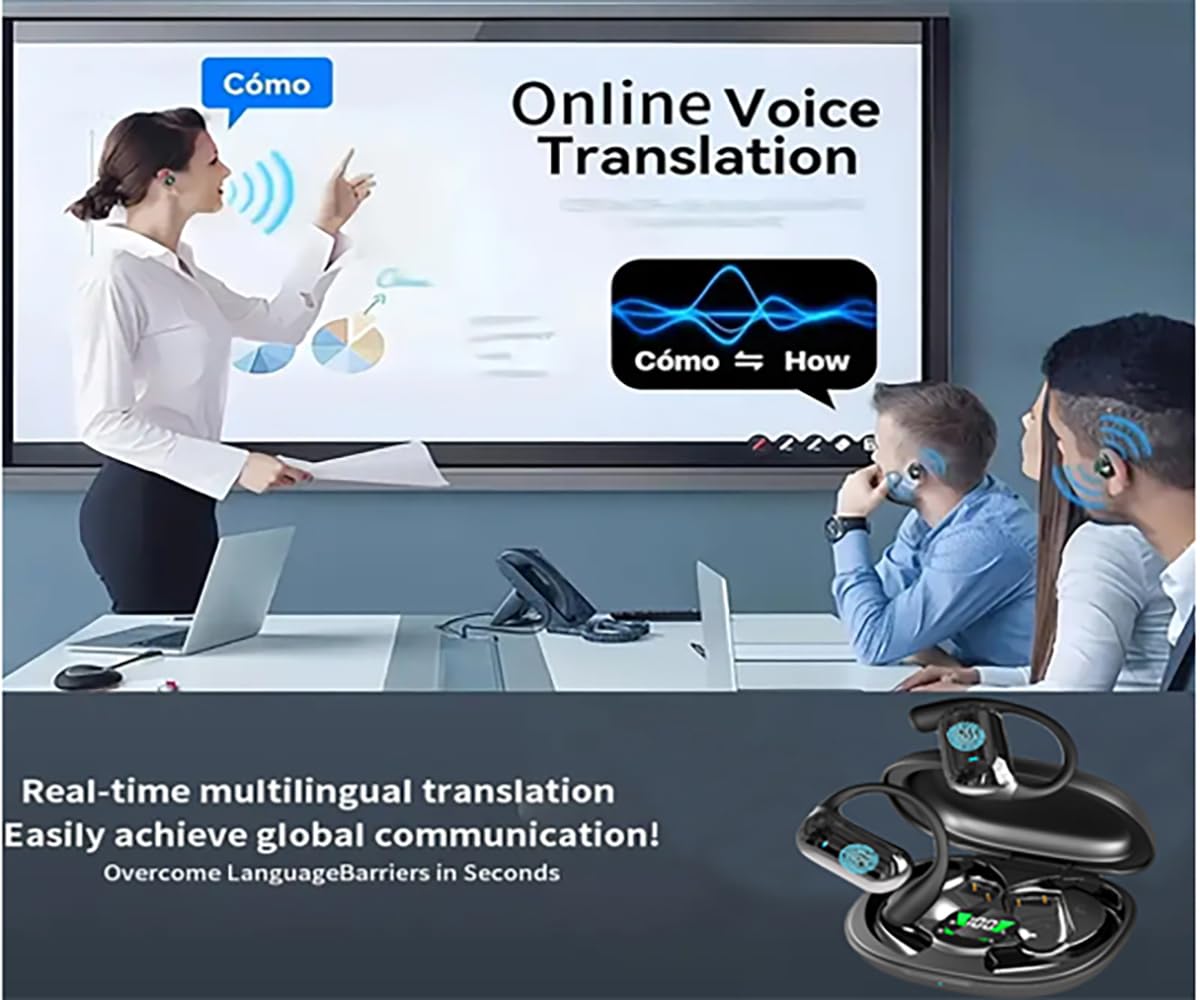Real-Time Translator Earbuds for Travel & Learning