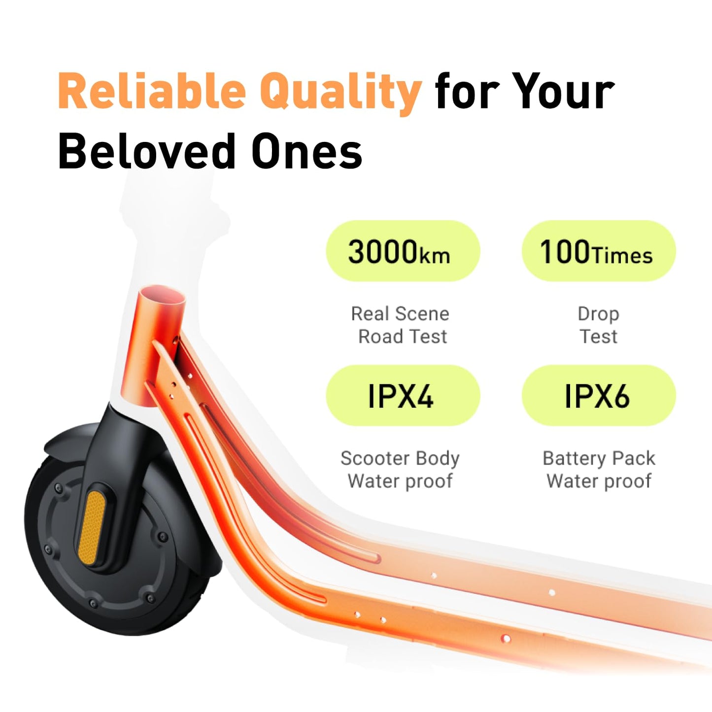 Segway Ninebot eKickScooter C2 w/6.8 mi Max operating Range & 9.9 mph Max Speed, Kids Electric Scooter for Teens Ages 6-12, includes Three Riding Modes - Black, UL-2272 Certified