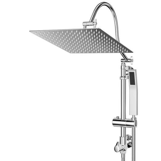 NERDON 12'' Rainfall Shower Head Combo with Handheld