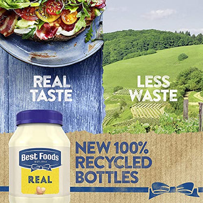 UPDATE: DEAD! Best Foods Mayonnaise For a Creamy Condiment for Sandwiches and Simple Meals Real Mayo Gluten Free, Made With 100% Cage-Free Eggs 30 Fl Oz (Pack of 3)