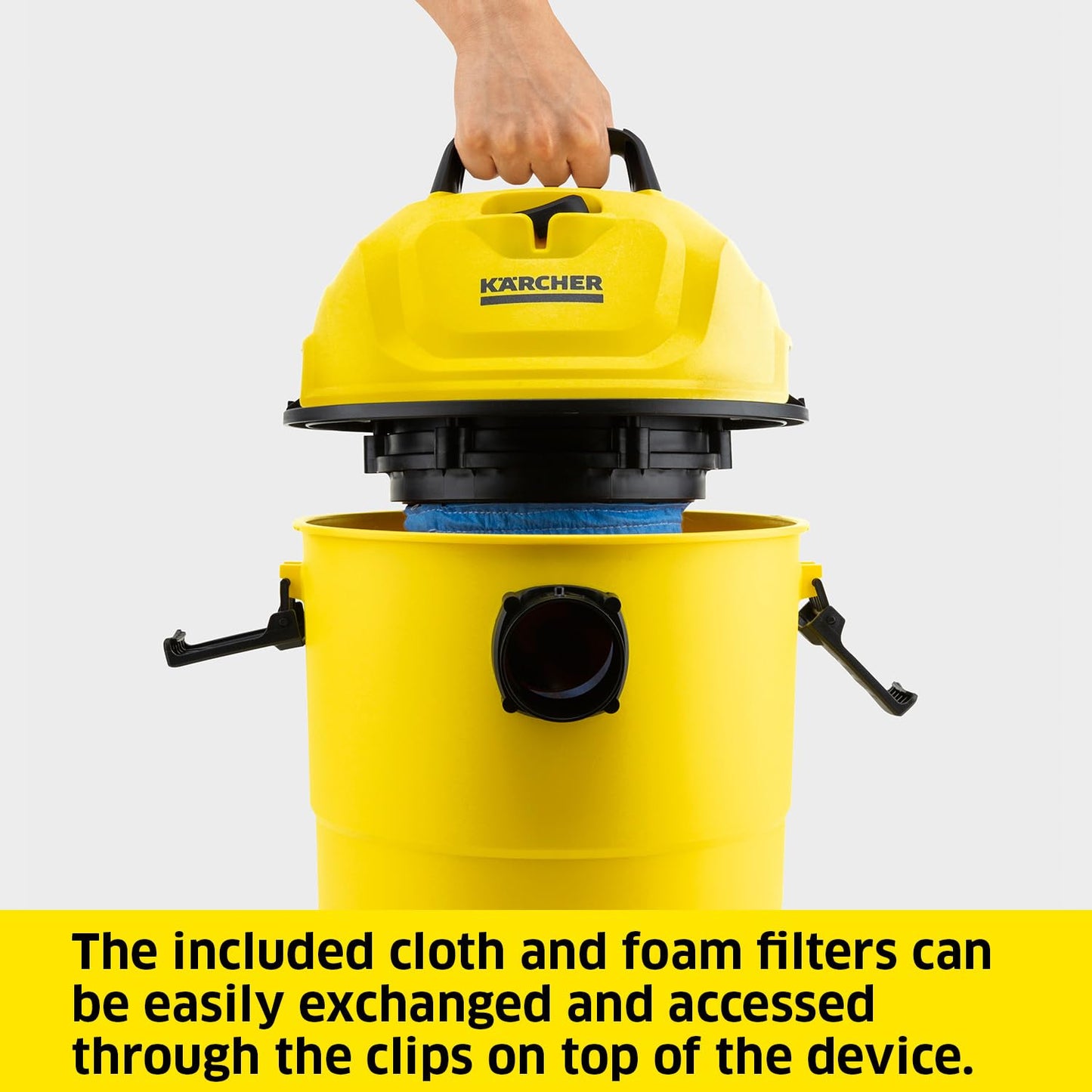 4 Gallon Kärcher Wet-Dry Vacuum Cleaner