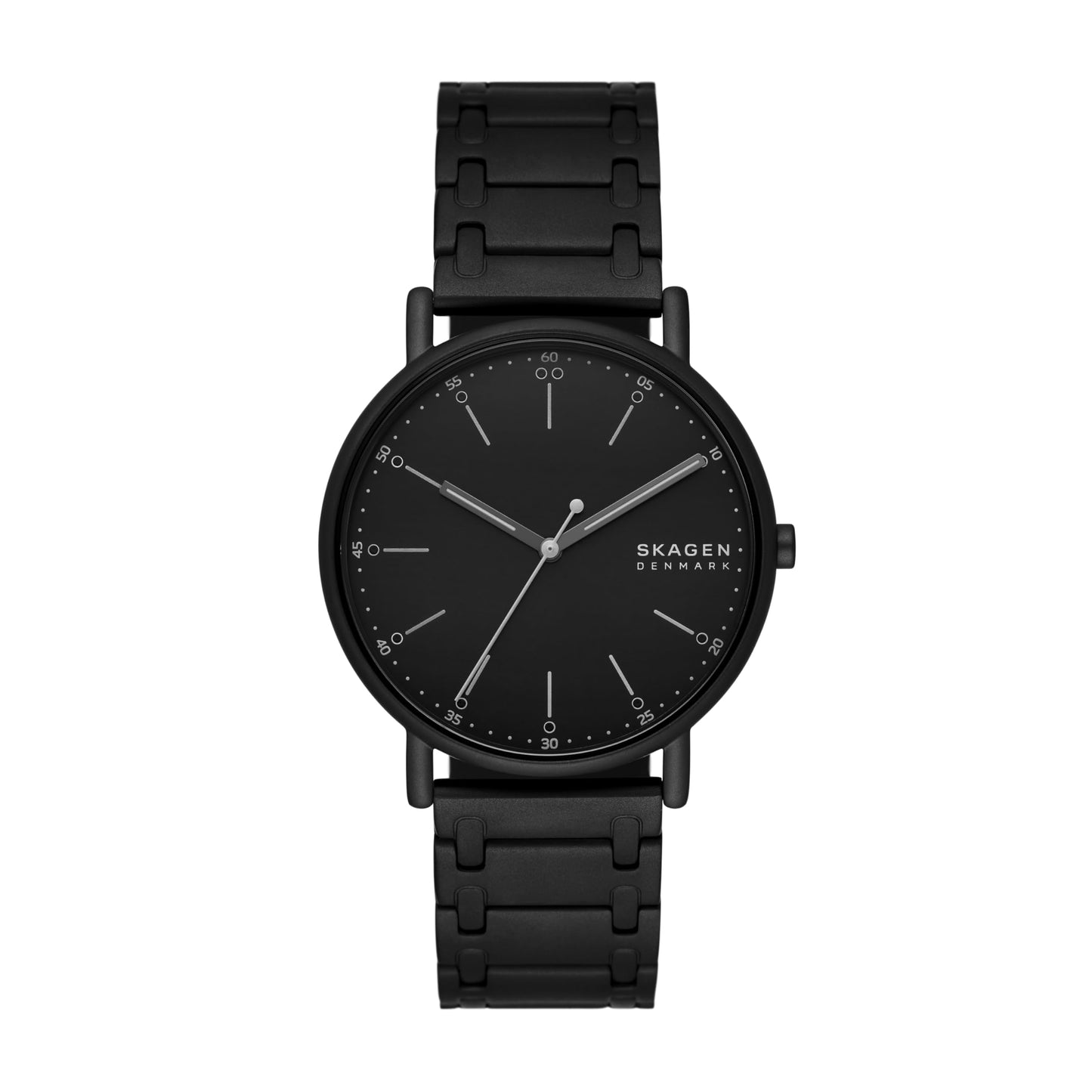 Skagen Men's Black Stainless Steel Bracelet Watch