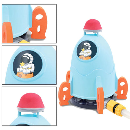 QDH Sprinkler for Kids Summer Toys 360-degree Rotation Kids' Sprinkler Water Rocket Kids' Sprinklers for Yard Outdoor Kids' Toys Water Summer Water Toys for Kids Outside Water Toys for Kids Ages 3-12