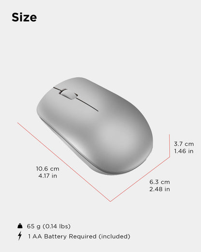 Lenovo Wireless Mouse for PC and Laptop