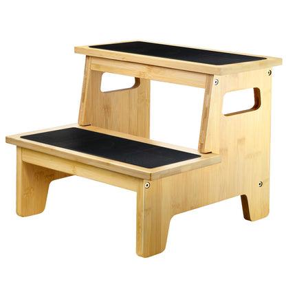 Kids Bamboo Step Stool for Potty Training