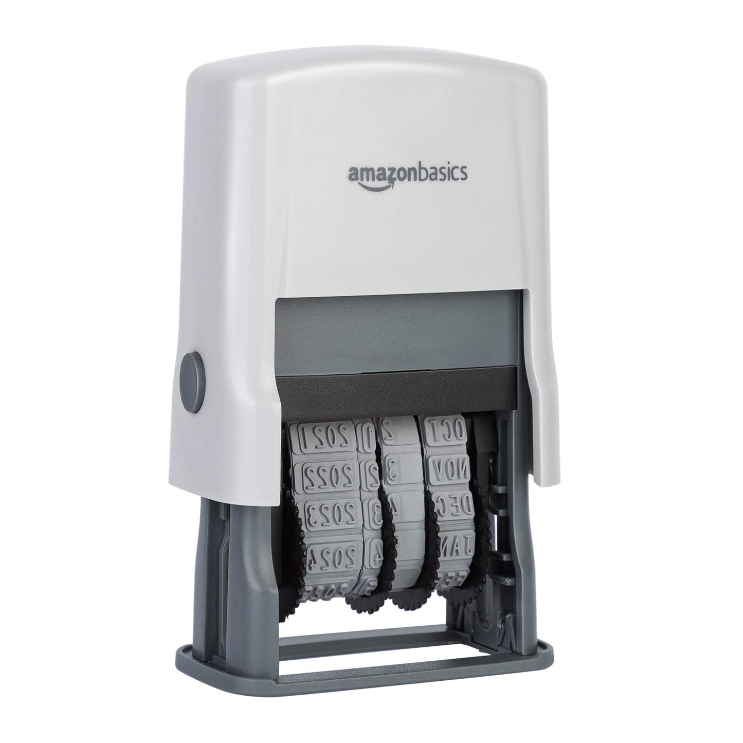 Amazon Basics Self-Inking Date Stamp, Rectangular