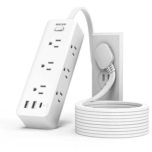 5 FT Extension Cord with 6 Outlets & USB