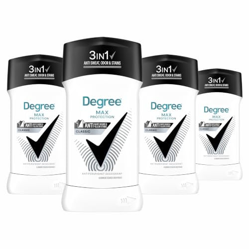 4 Pack Degree UltraClear Antiperspirant Deodorant 2.7 oz