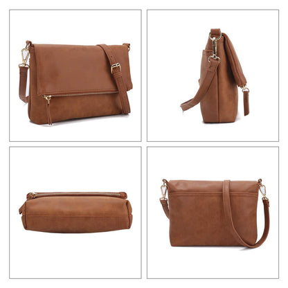 Gladdon Small Brown Crossbody Purse for Women