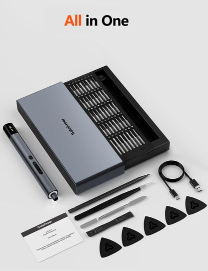 50-in-1 Electric Screwdriver Set for Electronics Repair