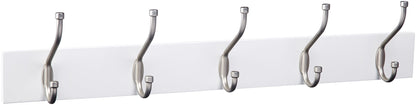 5-Hook Wall-Mounted Coat Rack