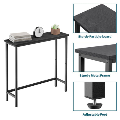 HollyHOME Slim Console Table for Hallway Entryway