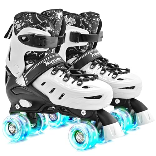 Adjustable Kids Roller Skates with Light Up Wheels