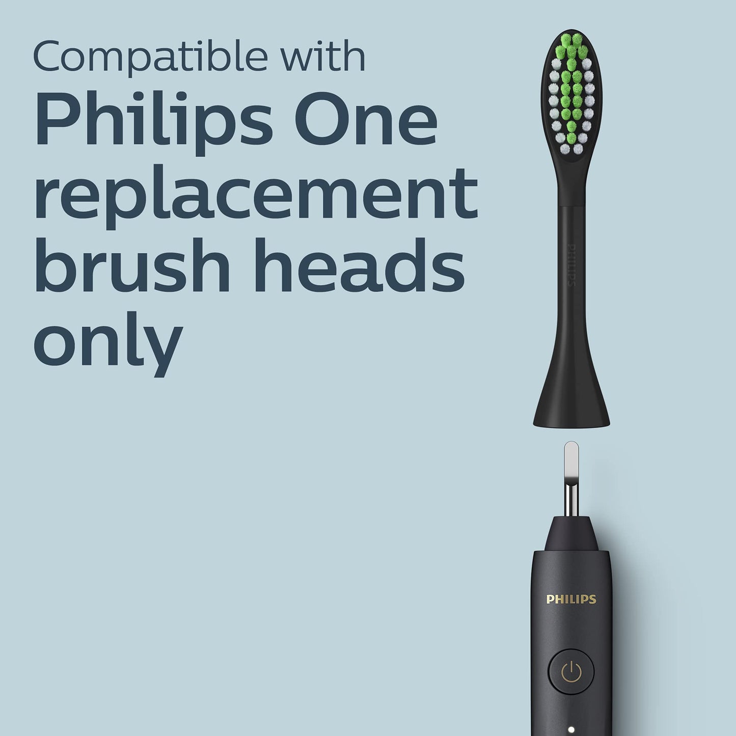 Philips Sonicare One by Sonicare Rechargeable Toothbrush, Shadow, HY1200/26