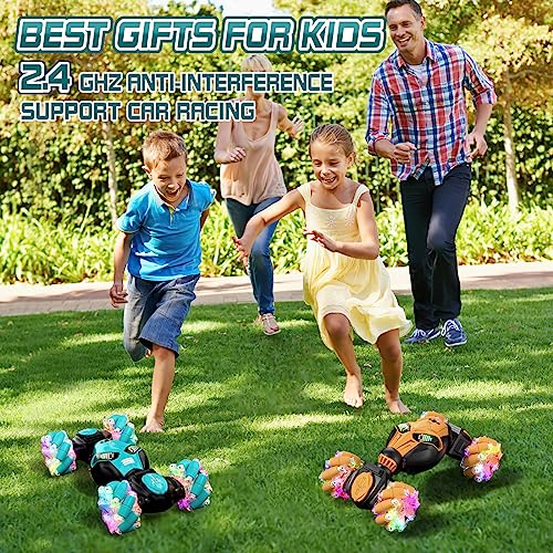 Gesture Sensing RC Stunt Car with Lights & Music