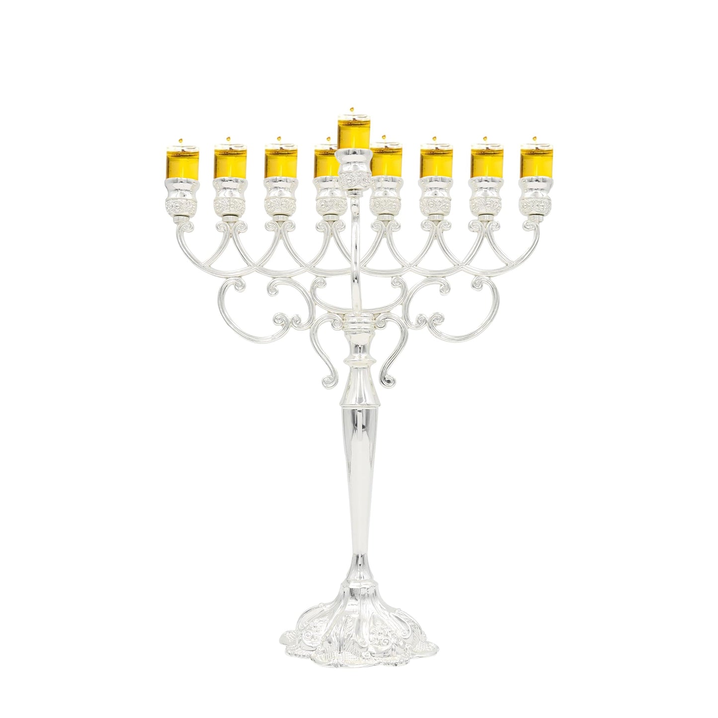 Chanukah Oil Menorah by Majestic Giftware