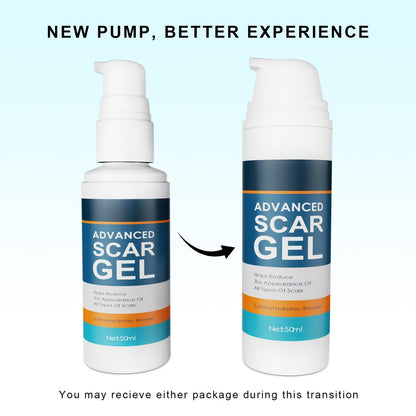 Gowgaw Scar Gel, Scar Cream, Advance Scar Gel for Surgical Scars,Face,Body,Leg, Burns, Acene,C-Section, Stretch Marks, Keloids,Scar Treatments for Old & New Scars,Scar Removal for Women Men,1.76oz