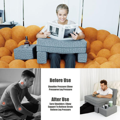 Extra Large Reading & Gaming Pillow by Bespilow
