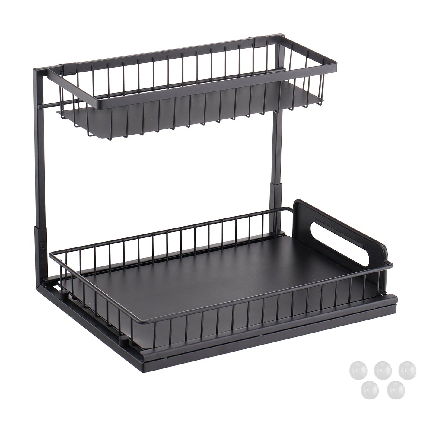 2 Tier Pull Out Cabinet Organizer by VEVOR