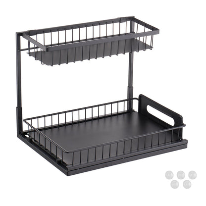 2 Tier Pull Out Cabinet Organizer by VEVOR