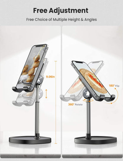 LISEN Adjustable Cell Phone Stand for Desk