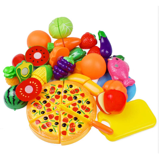 Cutting Fruits and Vegetables Play Set for Kids