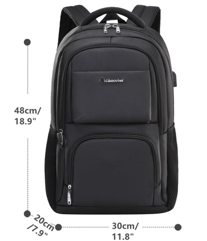 Durable Travel Laptop Backpack with USB Port