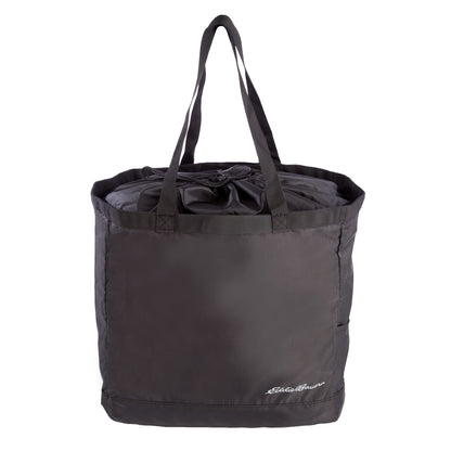 Eddie Bauer 25L Packable Cinch Tote - Onyx