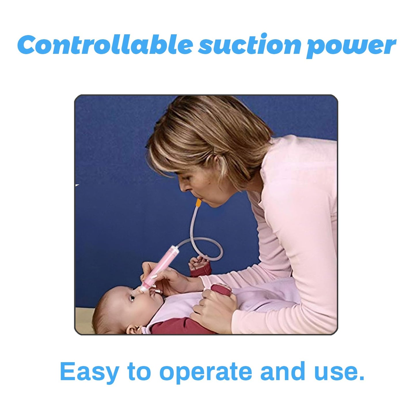 Baby Nasal Aspirator with Soft Silicone Tip