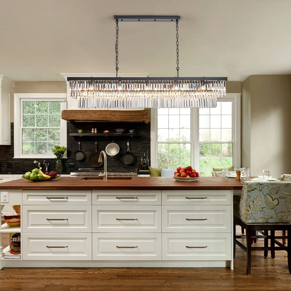 17-Light Crystal Chandelier for Dining Room