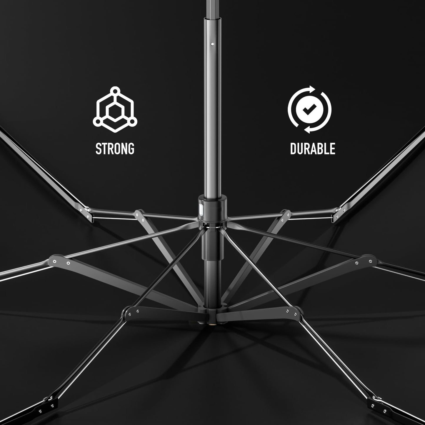 Compact Mini Umbrella for Rain - Lightweight Foldable