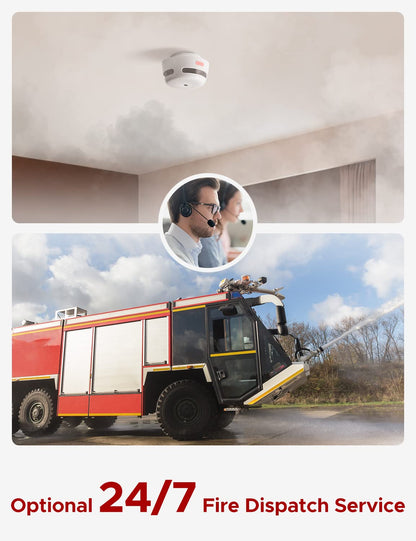 3-Pack X-Sense Smart Smoke Detectors with App