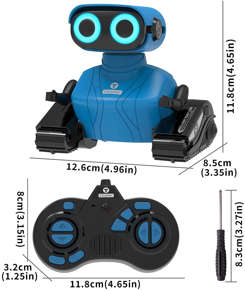 Remote Control Robot Toy with LED Eyes