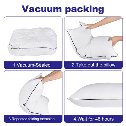 Cooling Down Alternative Pillows Set of 4