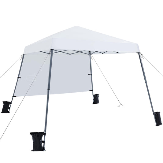 10x10 Pop Up Canopy Tent with Sidewall