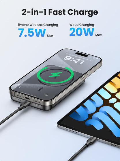 UGREEN 10,000mAh Magnetic Wireless Power Bank