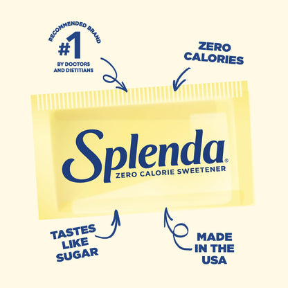 SPLENDA Zero Calorie Sweetener Packets, 200 Count