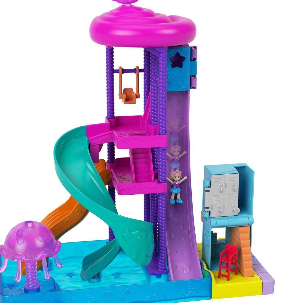 Polly Pocket Water Park Playset with Micro Dolls