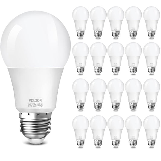 20 Pack Volxon LED Light Bulbs 60 Watt