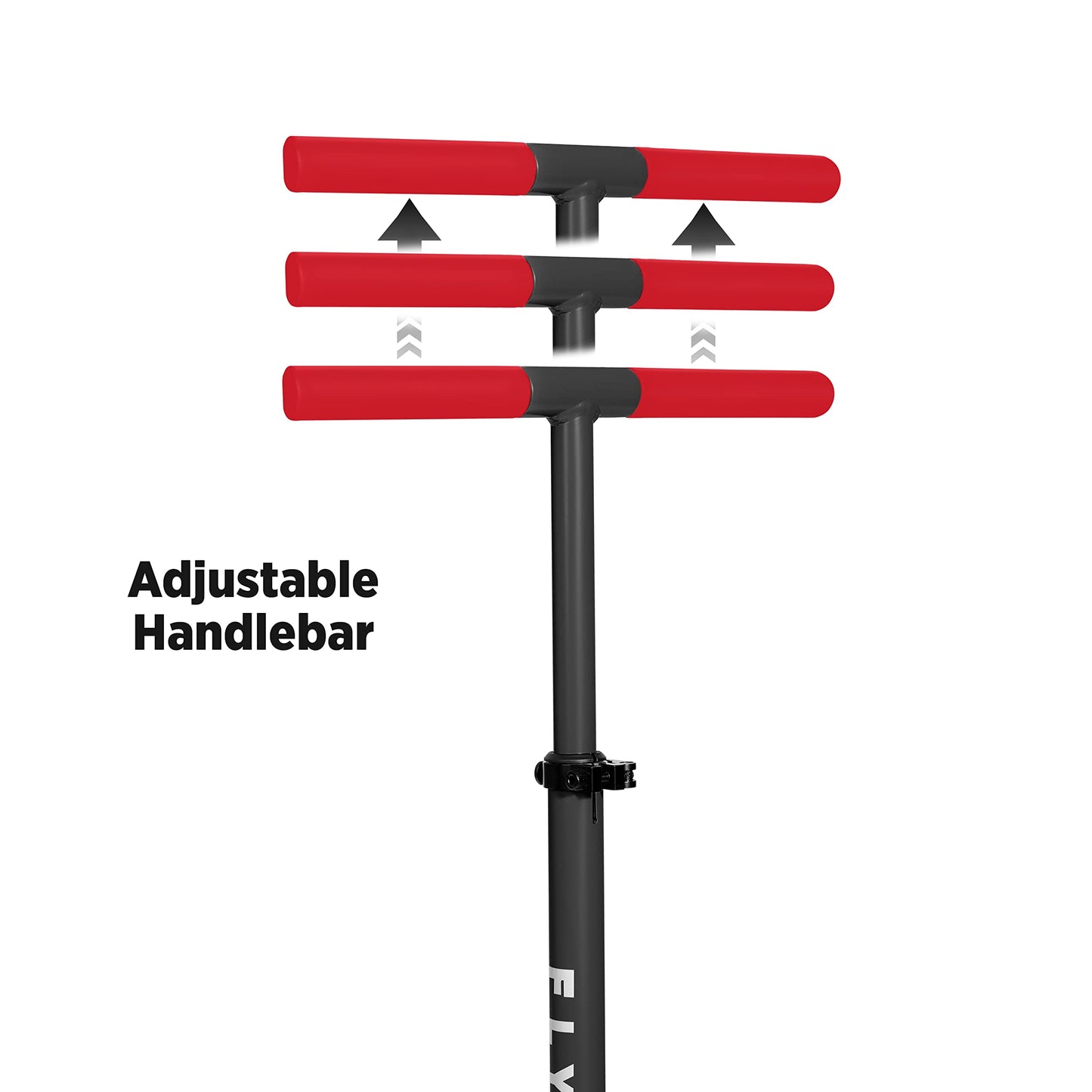 Flyer Kickstart Max, Kick Scooter, Adjustable Handlebars & Foldable, Red Scooter 8+ Years, and up to 220 lbs