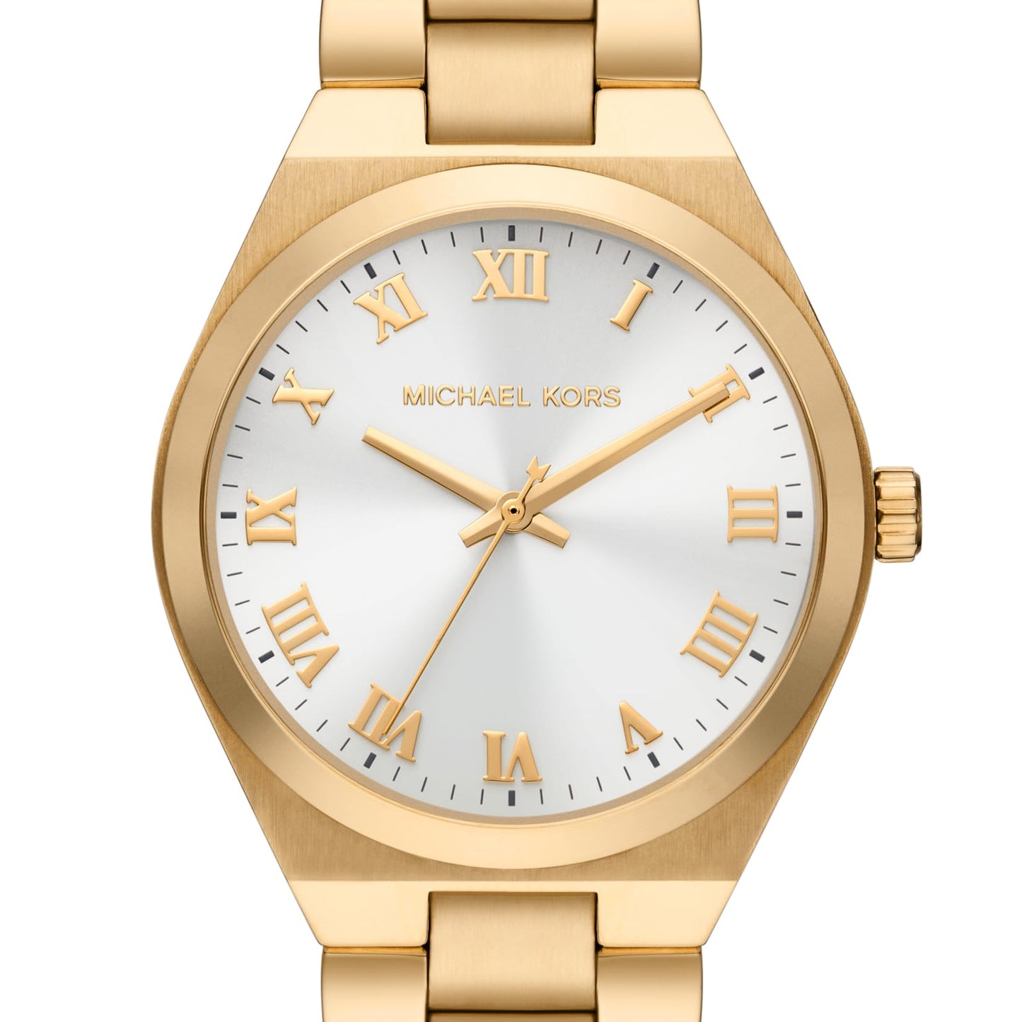 Michael Kors Lennox Three-Hand Gold-Tone Stainless Steel Women's Watch (Model: MK7391)