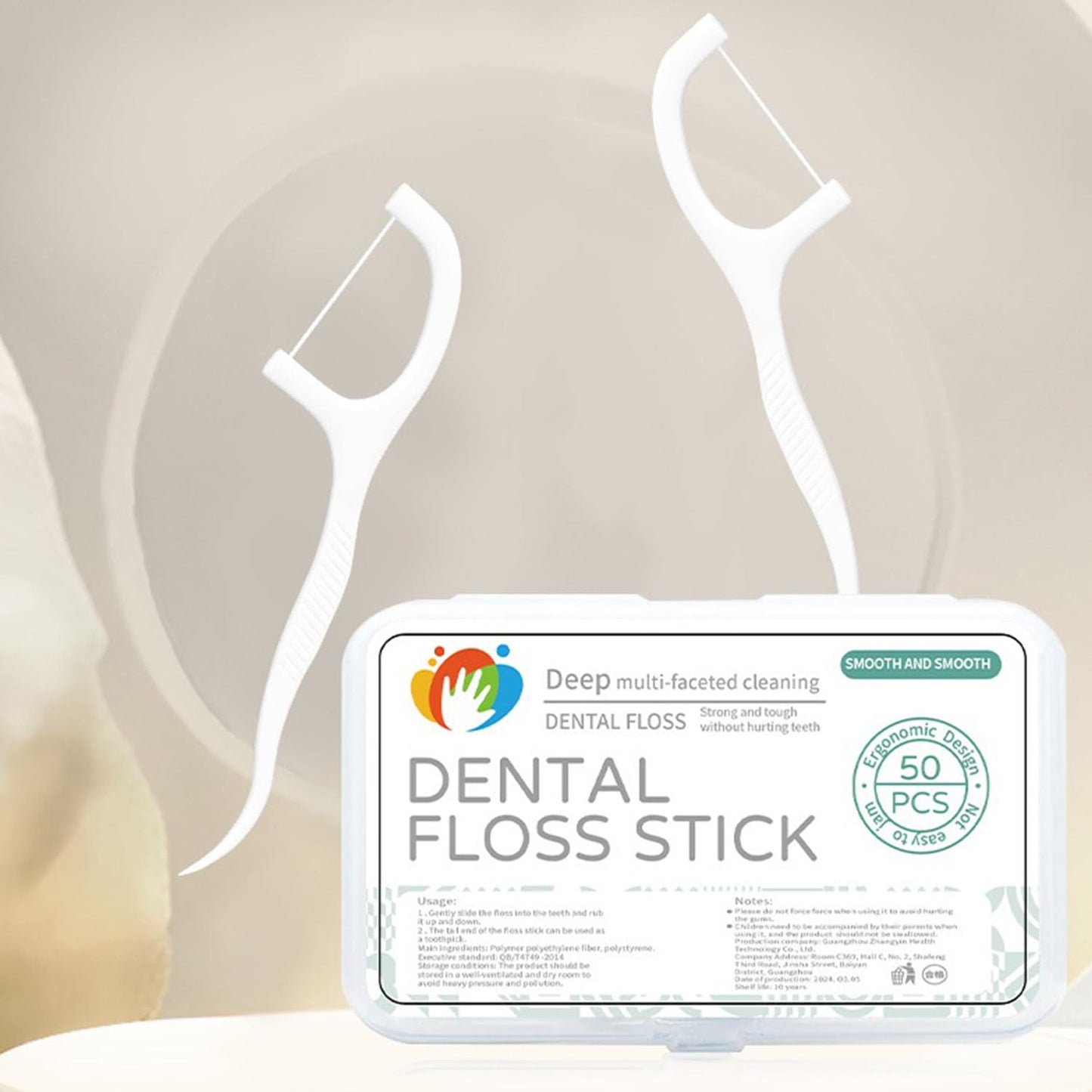 Mint Floss Picks with Travel Cases - 200 Count