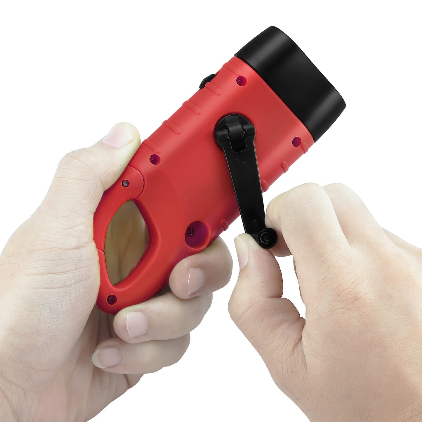 Simpeak Solar Powered LED Flashlight for Camping